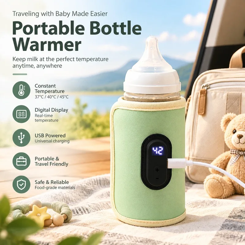 Baby Food Warmer - جهاز تسخين حليب الأطفال المحمول عبر