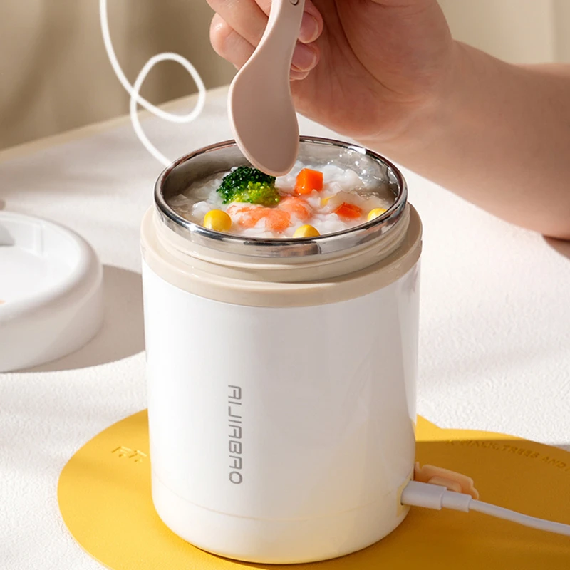 Baby Food Warmer - 600 مللي USB صندوق غداء للتسخين