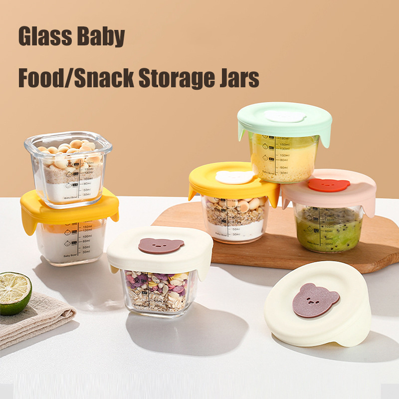 برطمانات تخزين أغذية الأطفال ا - مراجعة Baby Food Jars With Lids وسعره