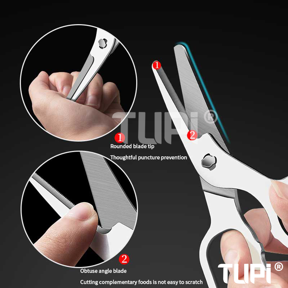 مقص طعام الأطفال من توباي - مص - مراجعة Baby Food Scissors وسعره